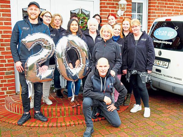 Das Team von Clean Up
