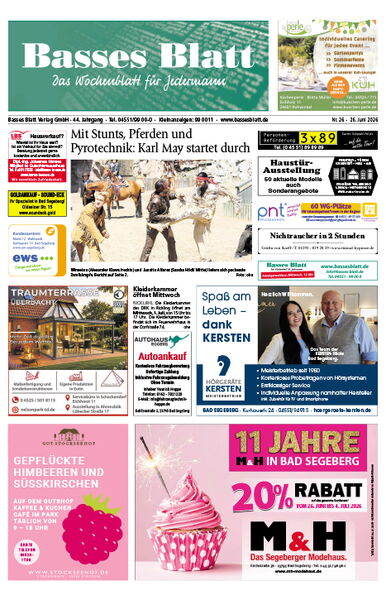 Titelblatt Basses Blatt 26.06.2026