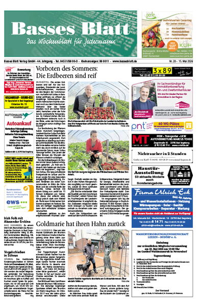 Titelblatt Basses Blatt 08.05.2026