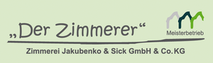 Logo Der Zimmerer, Zimmerei, Meisterbetrieb, Jakubenko & Sick