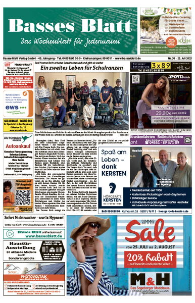 Titelblatt Basses Blatt 25.07.2025