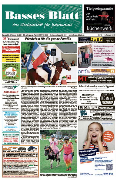 Titelblatt Basses Blatt 15.08.2025