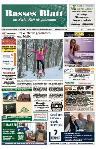 Titelblatt Basses Blatt 09.01.2026