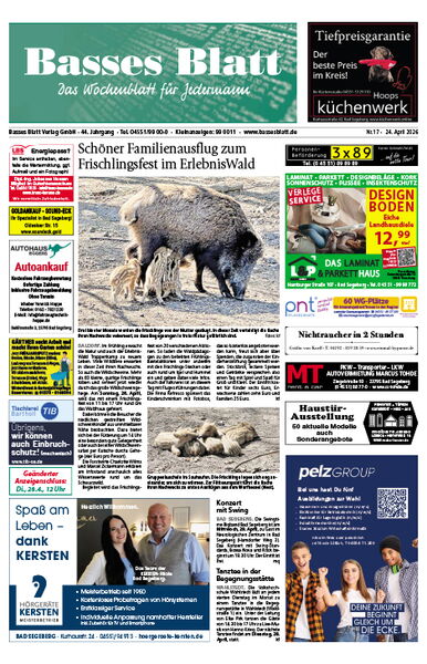 Titelblatt Basses Blatt 24.04.2026