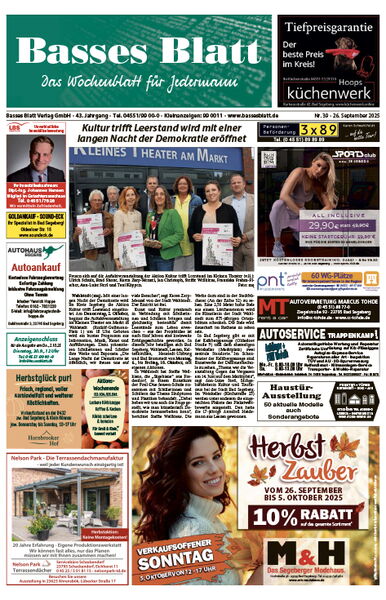 Titelblatt Basses Blatt 26.09.2025