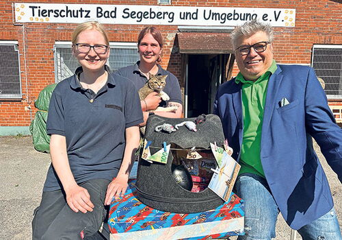 Dr. Jens Nolte unterstützt Tierschutz mit Spende.