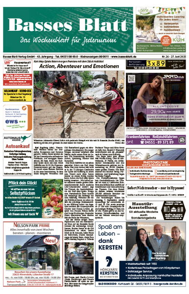 Titelblatt Basses Blatt 27.06.2025