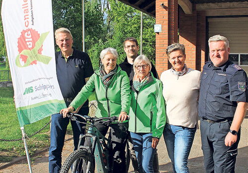 Gruppenfoto bei der Big Challenge in Westerrade.