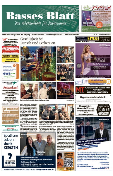 Titelblatt Basses Blatt 14.11.2025