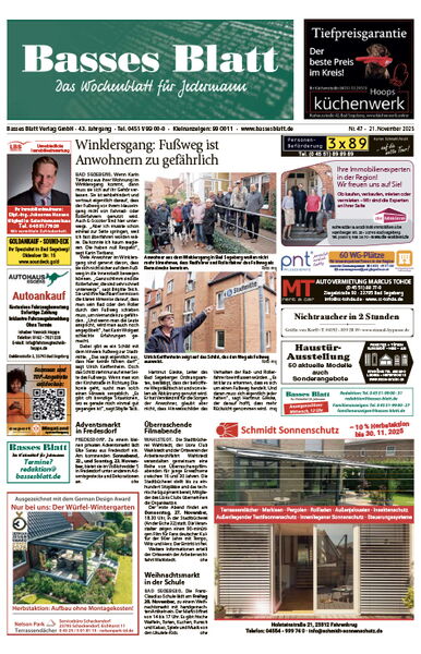 Titelblatt Basses Blatt 21.11.2025