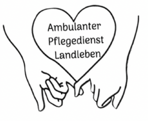 Landleben Ambulanter Pflegedienst Logo mit Händen