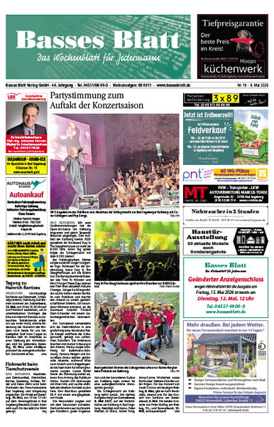 Titelblatt Basses Blatt 08.05.2026