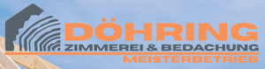 Logo Döhring Zimmerei, Holzbearbeitung sichtbar