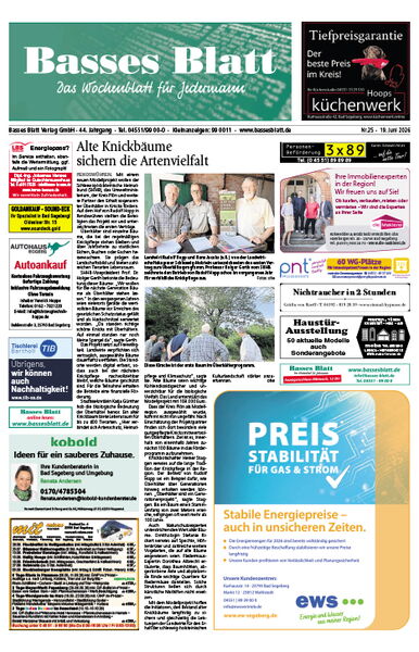 Titelblatt Basses Blatt 19.06.2026