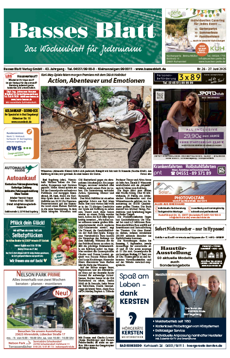 Titelblatt Basses Blatt 27.06.2025
