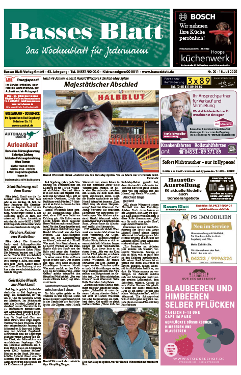 Titelblatt Basses Blatt 18.07.2025
