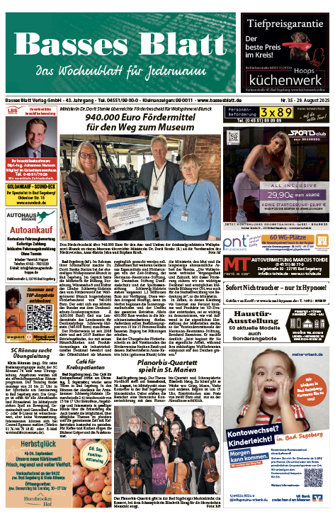Titelblatt Basses Blatt 29.08.2025