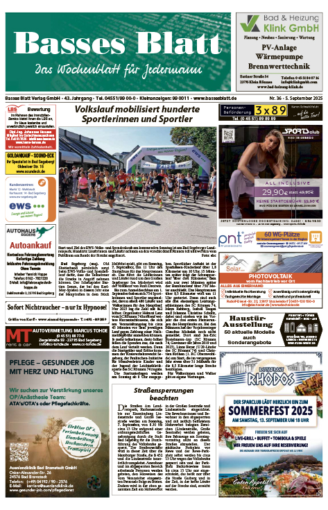 Titelblatt Basses Blatt 05.09.2025