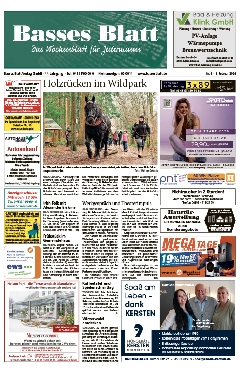 Titelblatt Basses Blatt 06.02.2026