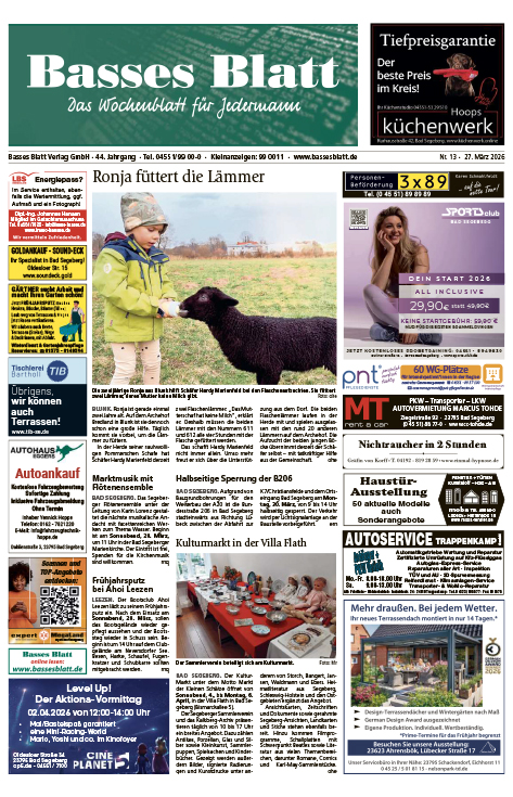 Titelblatt Basses Blatt 27.03.2026