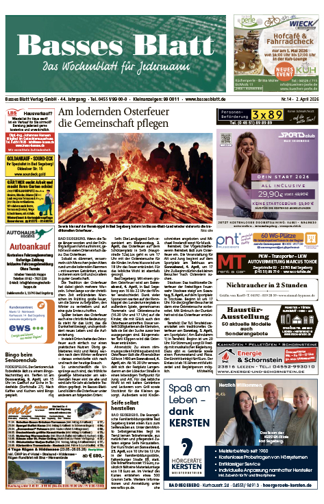 Titelblatt Basses Blatt 02.04.2026