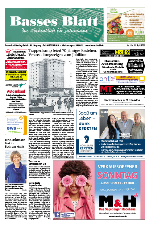 Titelblatt Basses Blatt 30.04.2026