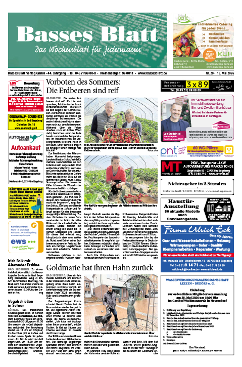 Titelblatt Basses Blatt 08.05.2026