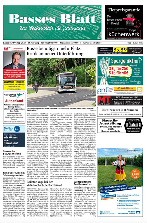 Titelblatt Basses Blatt 05.06.2026