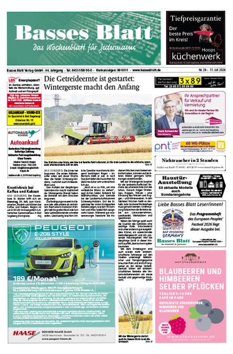 Titelblatt Basses Blatt 17.07.2026