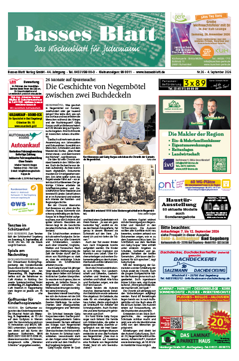 Titelblatt Basses Blatt 04.09.2026