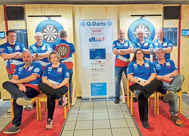 Die Q-Darts des TSV Bornhöved sind immer mittwochs im Vereinsheim aktiv. Interessenten sind willkommen.Foto: hfr