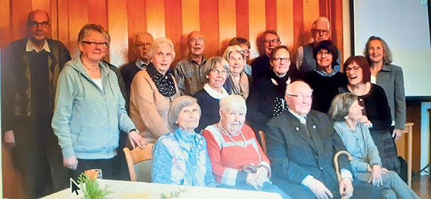 Der Seniorenclub Neversdorf feierte im Gasthof Waidmannsruh sein 40-jähriges Bestehen. Foto: privat