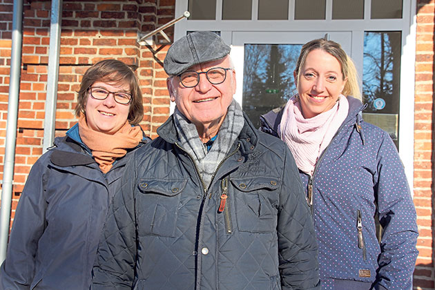 Sharon Erler, Hartmut Kühl und Pia Eibl stellten das neue Programm der Veranstaltungsreihe Rickling im Gespräch vor. Foto: ohe Sharon Erler, Hartmut Kühl und Pia Eibl stellten das neue Programm der Veranstaltungsreihe Rickling im Gespräch vor. Foto: ohe