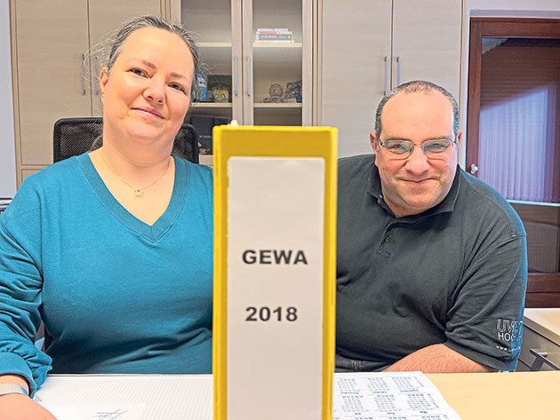 Die Akte Gewa ist geschlossen. Danica Gehringer und Uwe Zeitter haben für die Gewa gekämpft. Jetzt haben sie die Hoffnung aufgegeben und die Messe dauerhaft abgesagt. Fotos: ohe